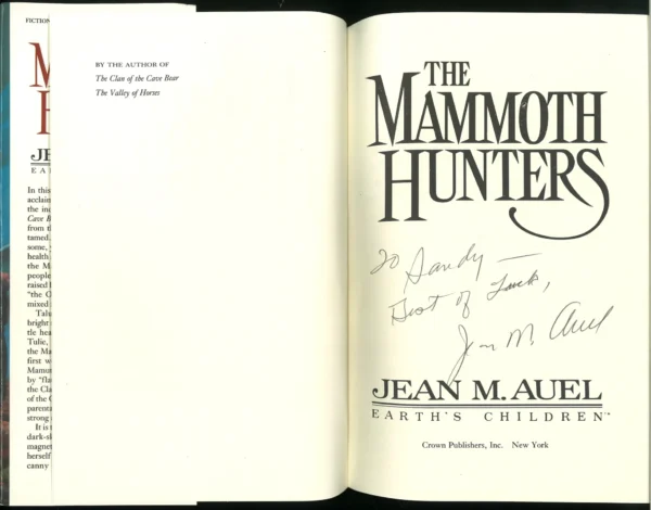 The Mammoth Hunters (Earth's Children, Book 3) - Image 2